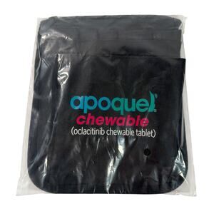 Apoquel Chewable Promotional Fanny Pack Black 7 x 9 Inch
